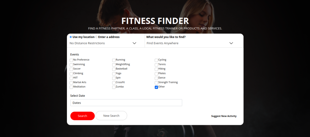 Fitness Finder FTA Gymnastics Event