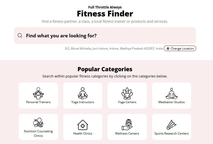 Fitness Finder FTA Base Jumping Class